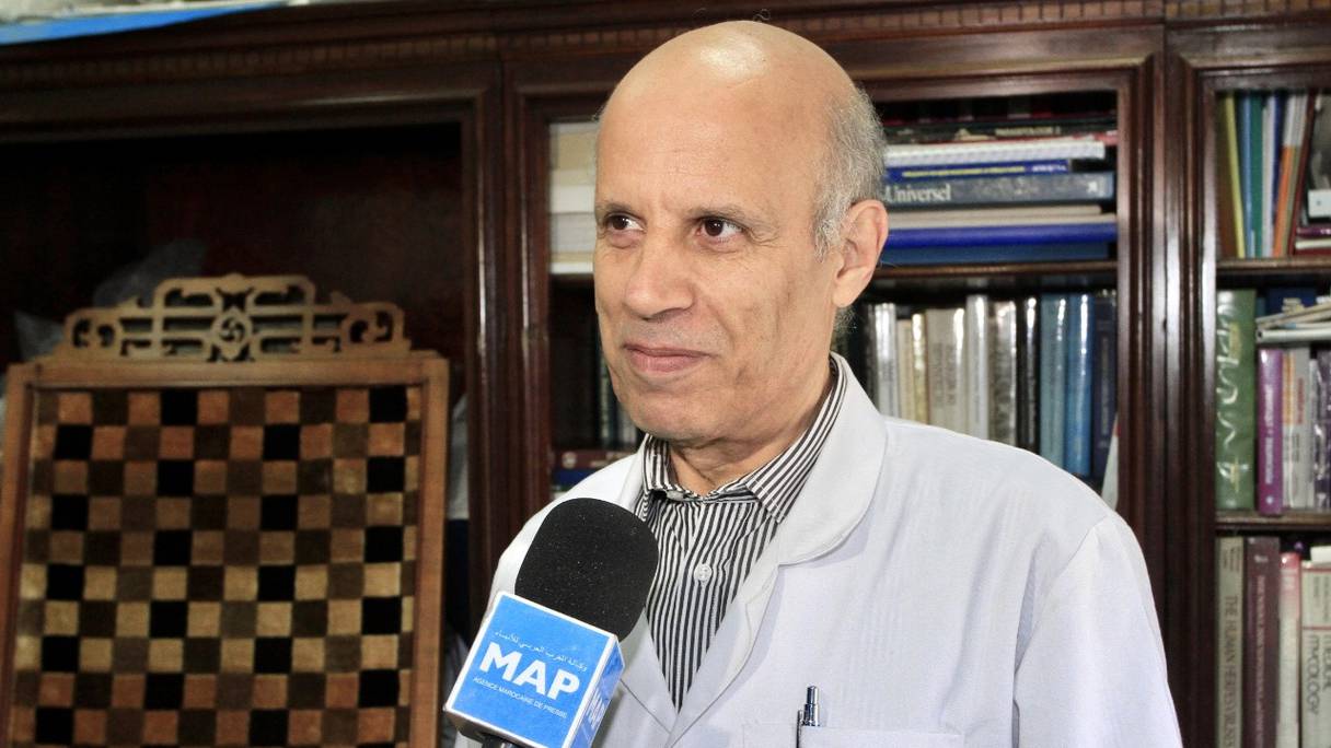 Le professeur Abdelfattah Chakib, infectiologue.
