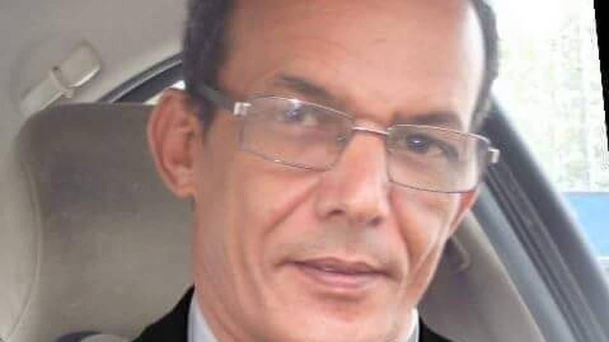 Fadel Breïka, membre du mouvement dissident "Initiative sahraouie pour le changement". 
