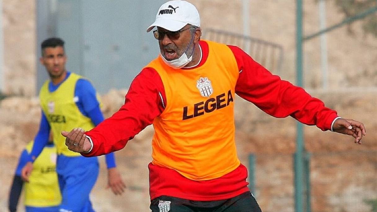 Abdelhadi Sektioui, entraineur du Hassania d'Agadir.

