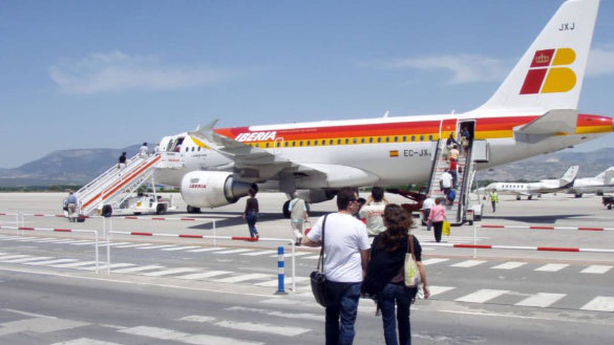 Un avion de la compagnie Iberia

