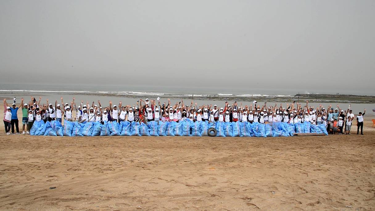 Plus de 160 enfants et adultes ont participé à l'opération Beach Clean Day, dimanche 2 octobre 2022.
