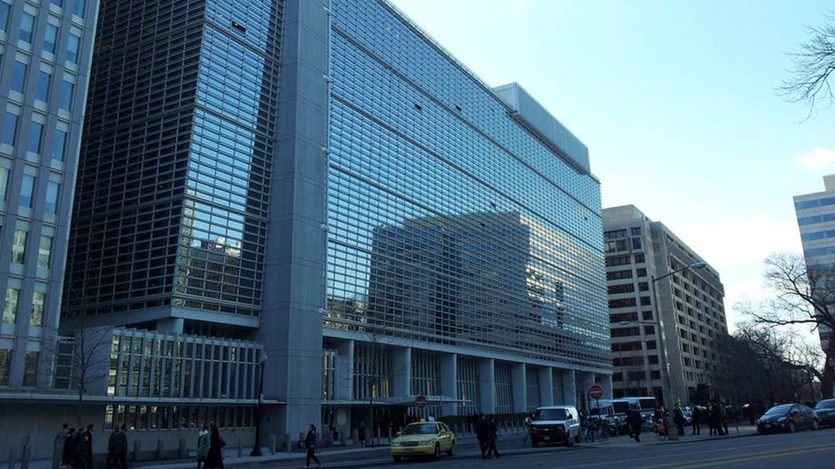 L'immeuble de la Banque Mondiale, à Washington.
