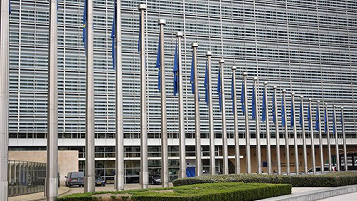 Le siège de la Commission européenne à Bruxelles. 
