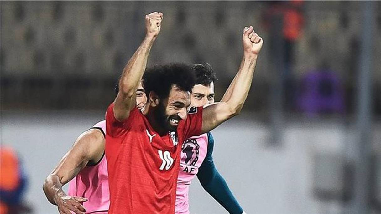Mohamed Salah, capitaine de la sélection égyptienne. 

