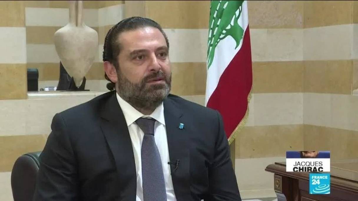 Saad Hariri, Premier ministre démissionaire du Liban. 
