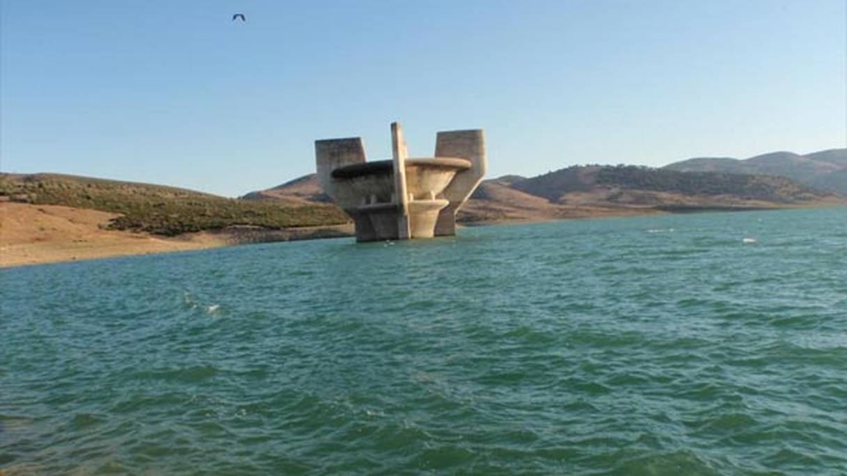 Le barrage d'Oued El Makhazine. 
