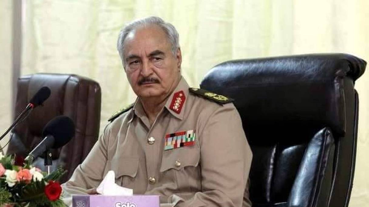 Le maréchal Khalifa Haftar. 
