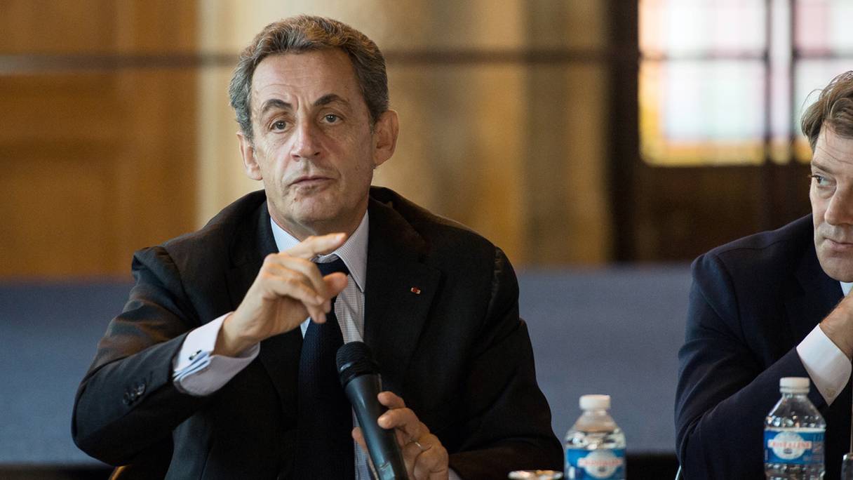 Nicolas Sarkozy était en visite à Calais mercredi, 21 septembre 2016.
