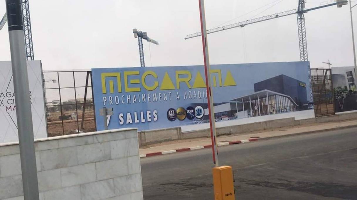 Le Megarama d'Agadir en Chantier 
