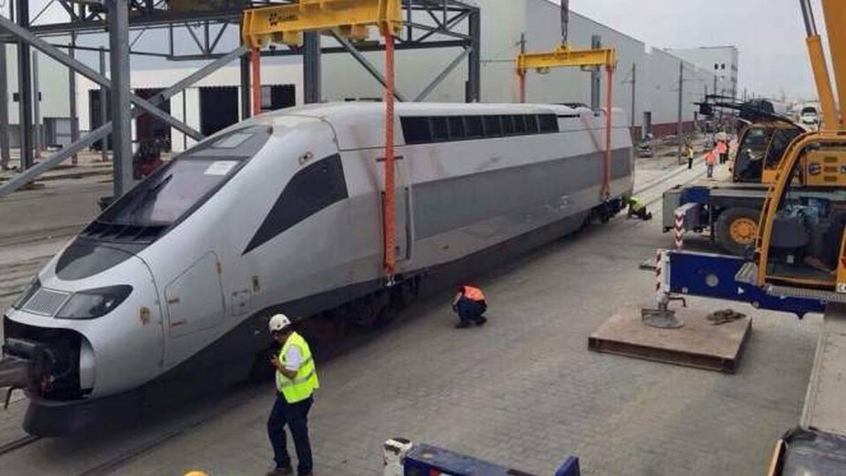 TGV, l'un des plus grands chantiers du Maroc.
