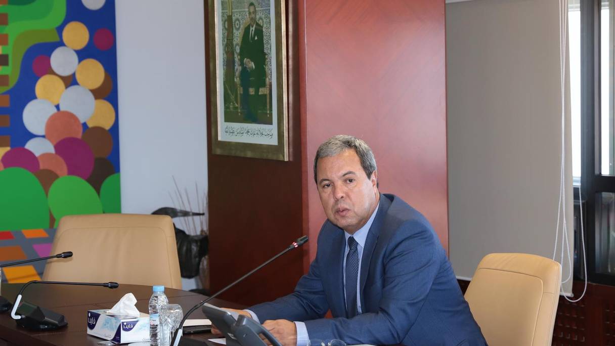 Abdellatif Zaghnoun, directeur général de l’Agence nationale de gestion stratégique des participations de l’Etat et de suivi des performances des EEP.
