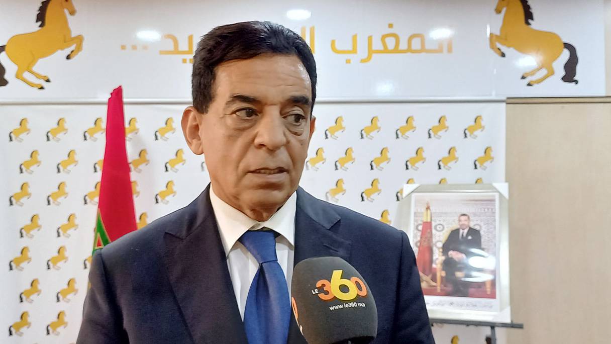 Mohamed Joudar, le nouveau Secrétaire général de l'Union constitutionnelle. 
