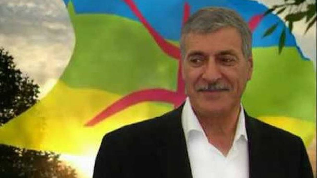 Ferhat Mehenni, président du gouvernement provisoire kabyle en exil.
