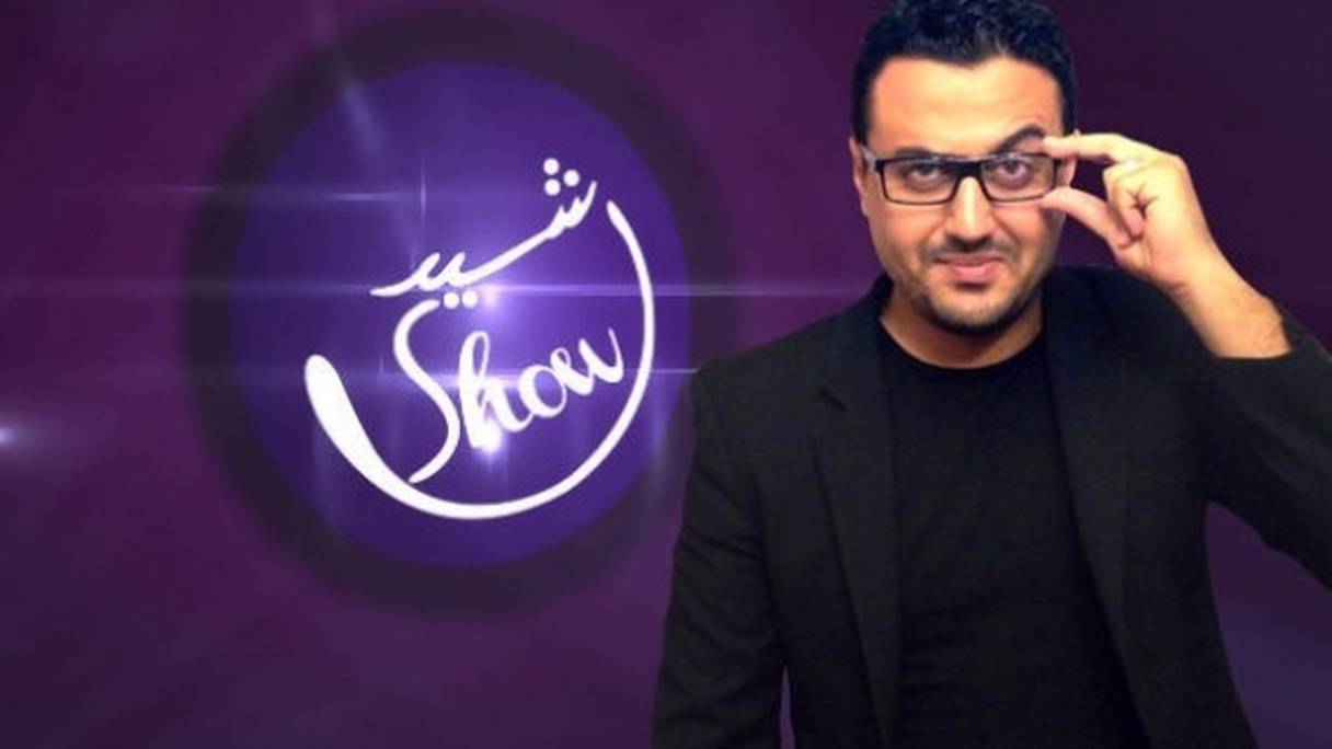 Rachid Allali, animateur sur la chaîne de TV 2M.
