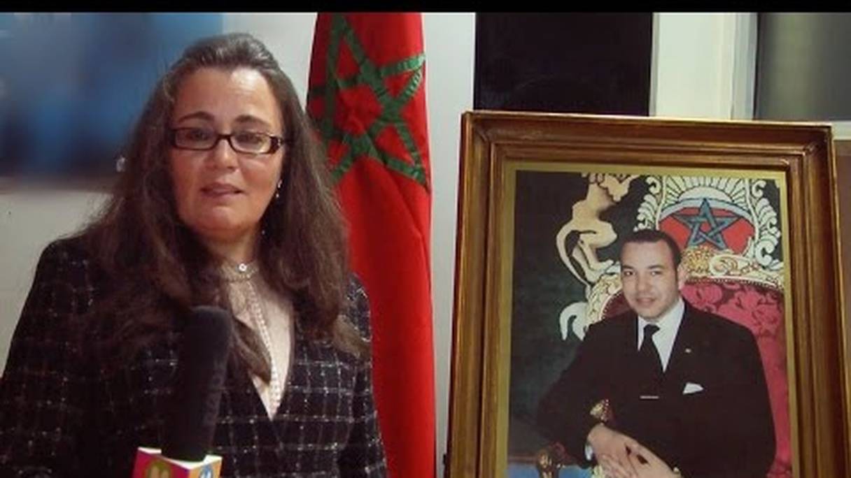 Habiba Zemmouri, Consule générale du Maroc à Montréal.
