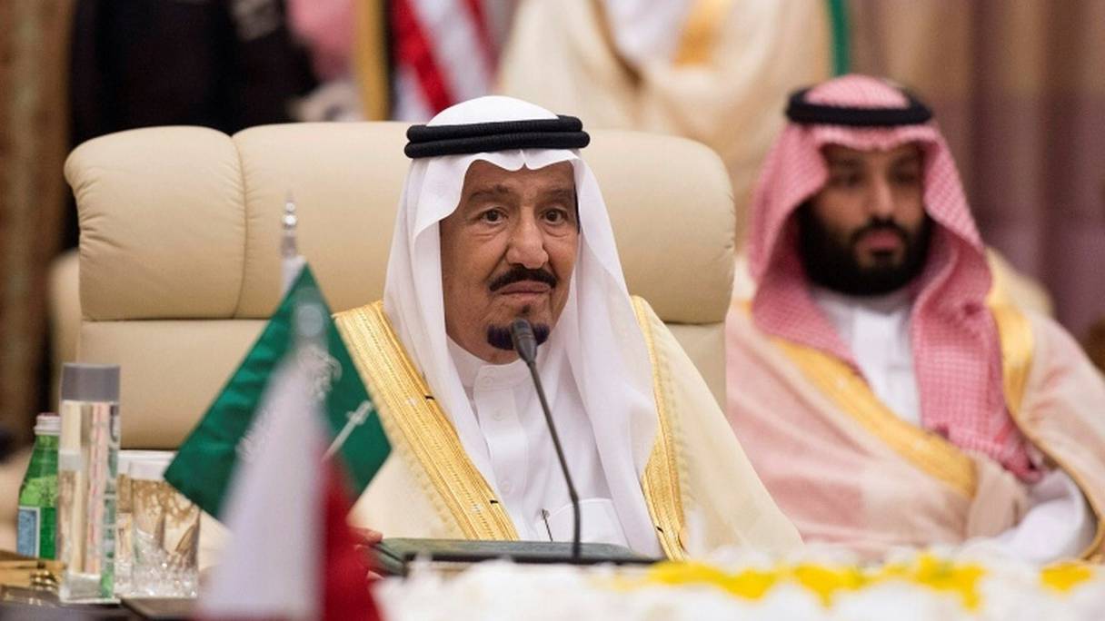 Le roi d'Arabie saoudite Salmane ben Abdelaziz Al Saoud, à Riyad.
