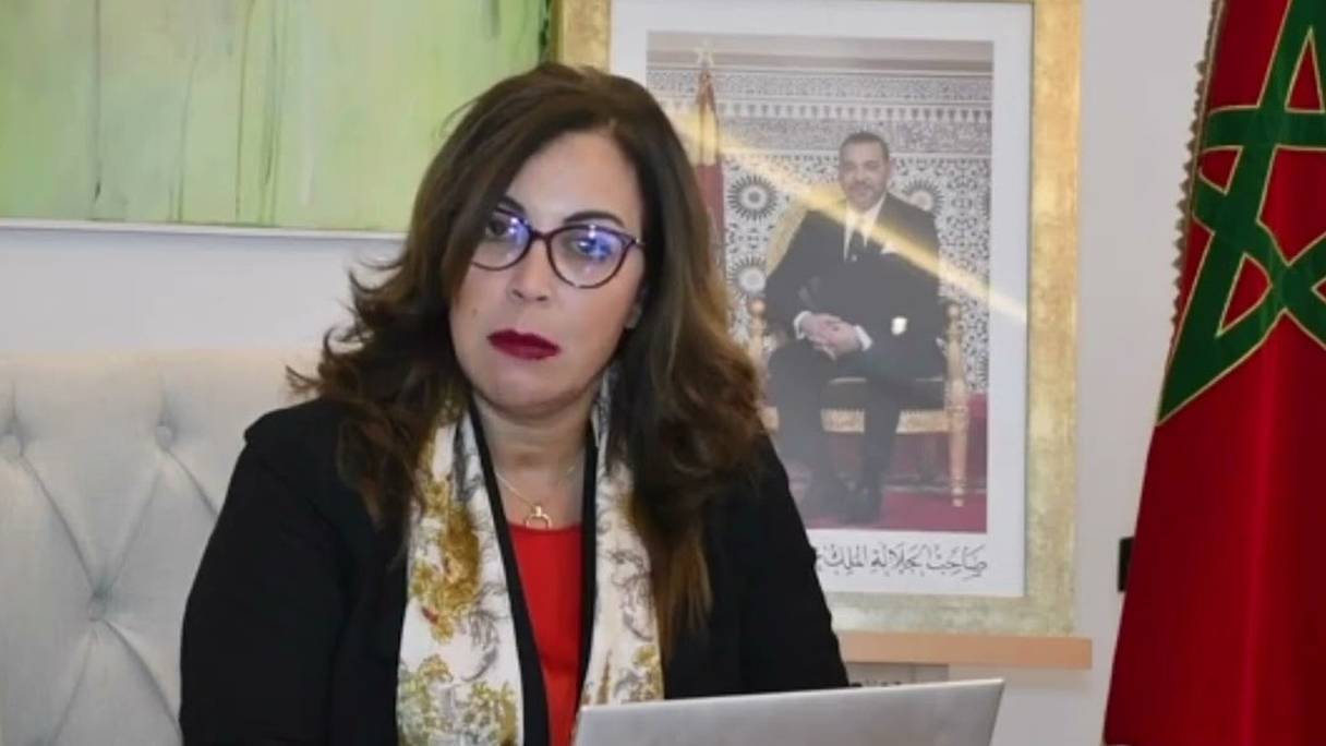 Asmaa Rhlalou, présidente de la commune de Rabat.
