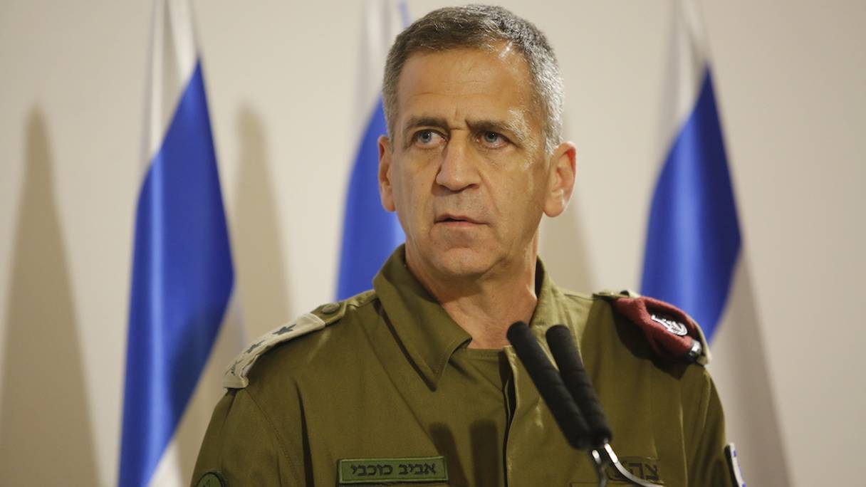 Le chef de l'armée israélienne, Aviv Kochavi.
