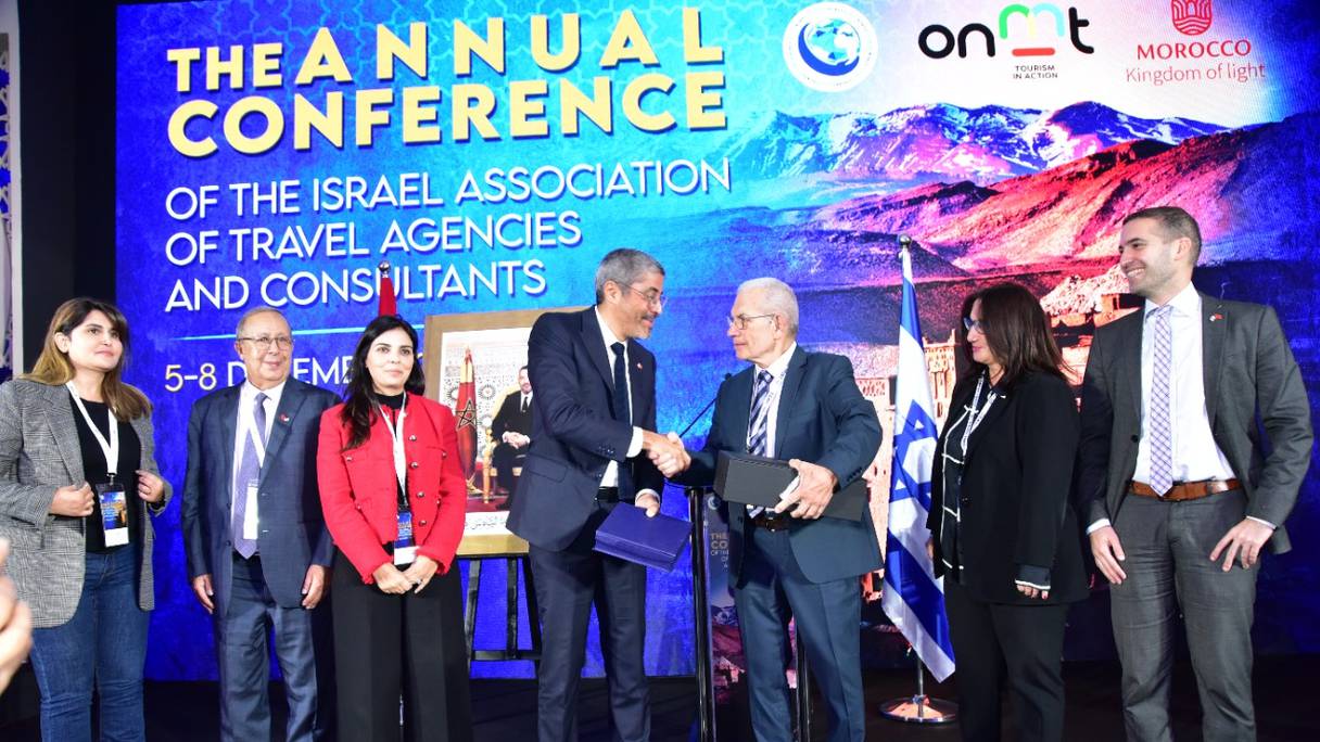 Les leaders du tourisme israéliens de l'Israel association of travel agencies and consultants (ITTAA) sont en congrès à Marrakech du 5 au 8 décembre 2022, où ils rencontrent leurs confrères marocains.

