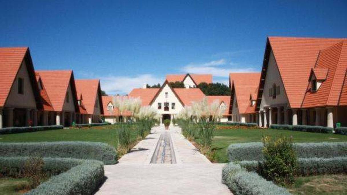 Campus d'Al Akhawayn University in Ifrane (AUI). 
