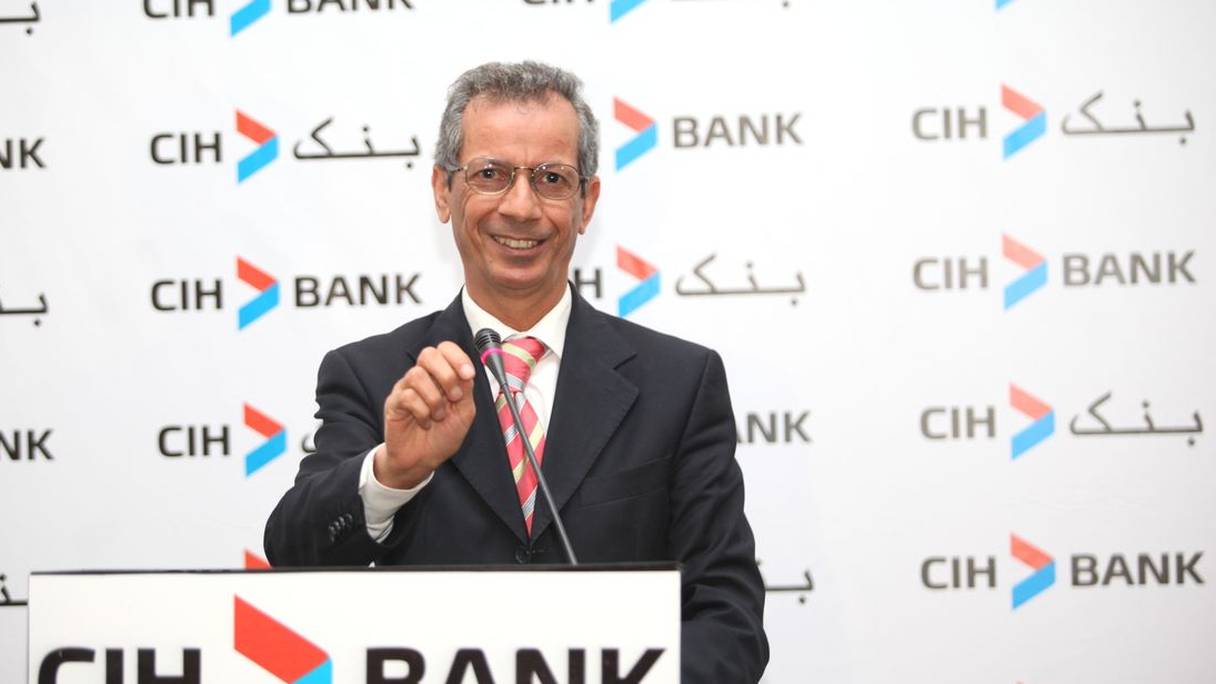 Ahmed Rahhou, PDG de CIH Bank.
