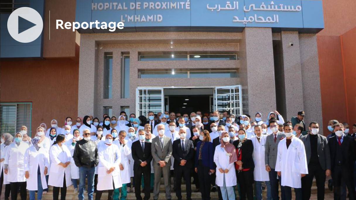 Le ministre de la Santé Khalid Aït Taleb, en visitite officielle de plusieurs centres de soins de proximité à Marrakech et dans la province de Rhamna.
