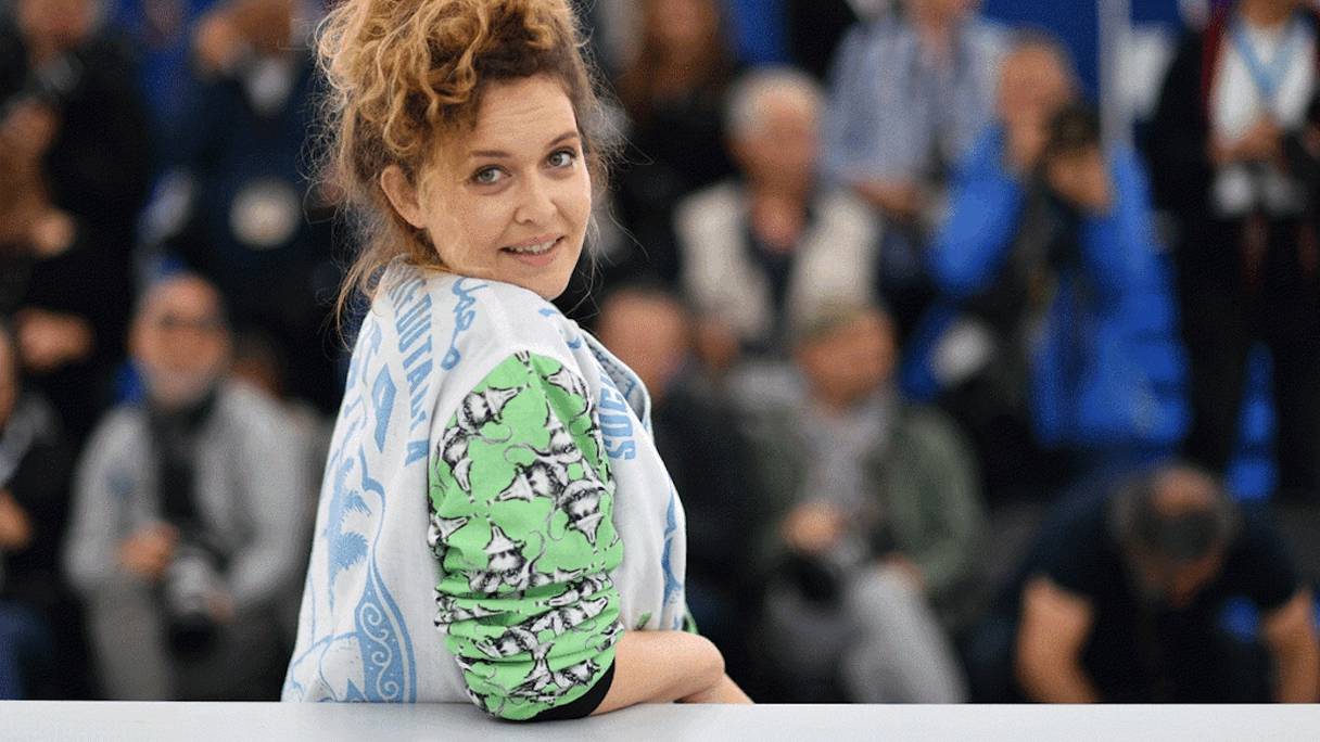 La réalisatrice marocaine Meryem Benm'Barek pose le 16 mai 2018 pour le film «Sofia» lors de la 71e édition du Festival de Cannes.

