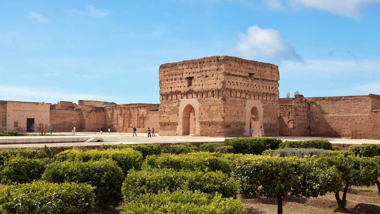 Le Palais Badii à Marrakech.
