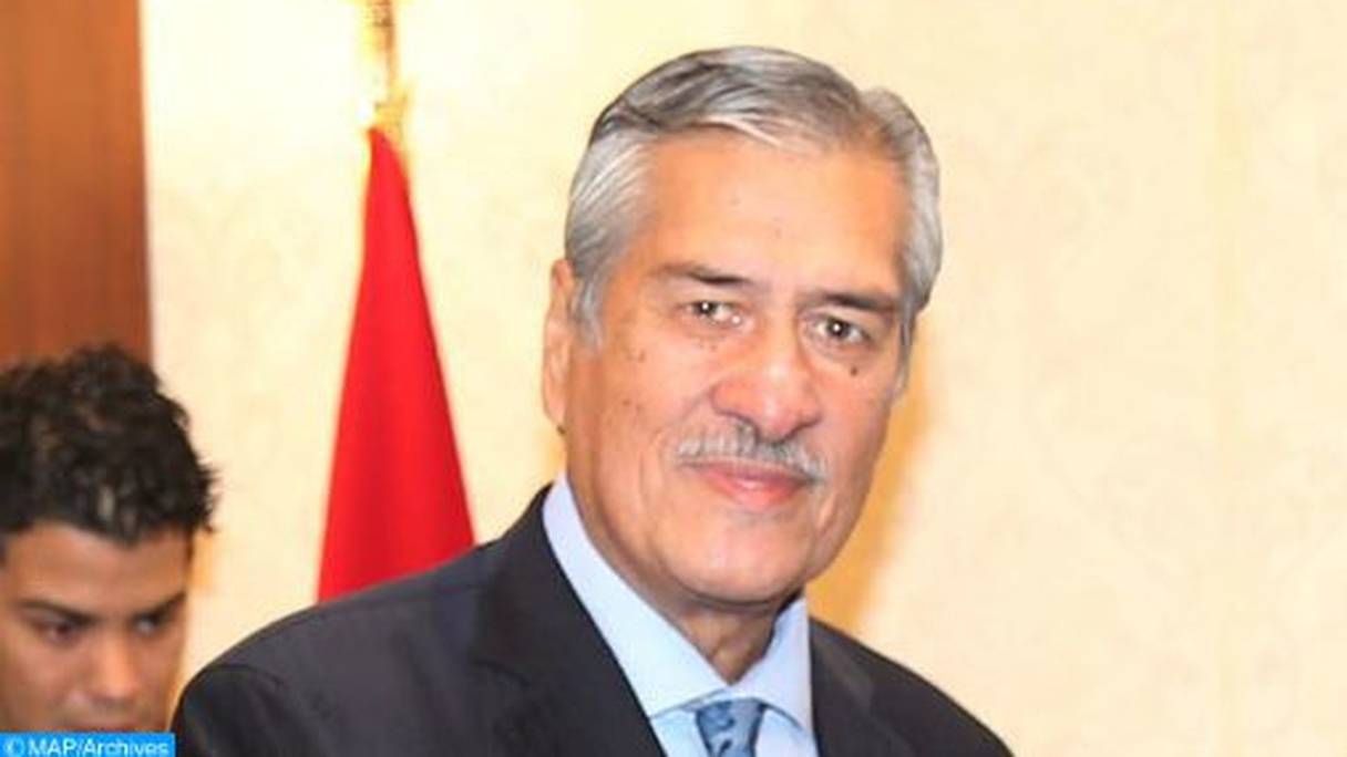 Fernando Meza Moncada, président du Parlement andin.
