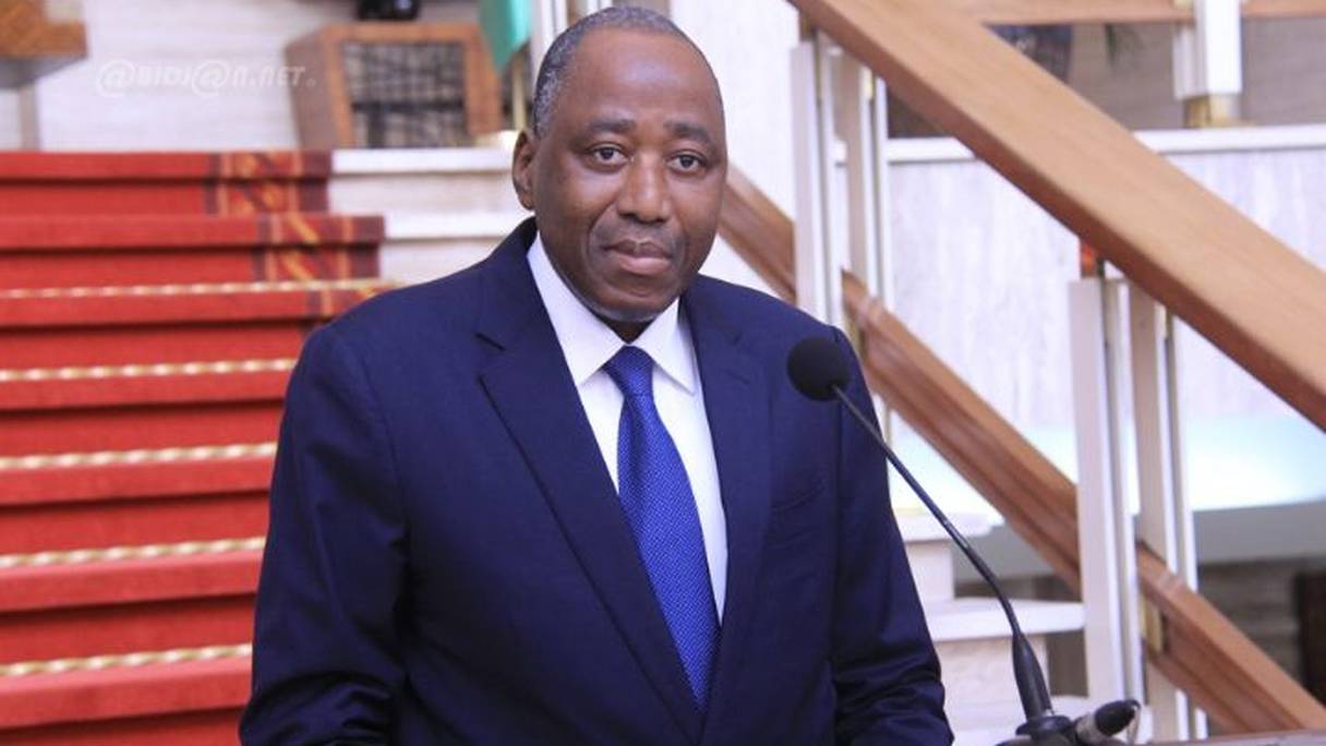 Amadou Gbon Coulibaly, premier ministre de la Côte d'Ivoire.

