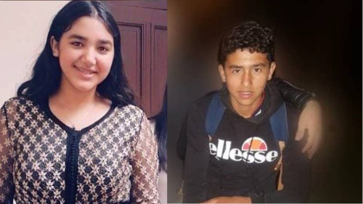 Avis de recherche suite à la disparition de Wassima Ameskroune, 14 ans et Hamza Boulmane, 16 ans.

