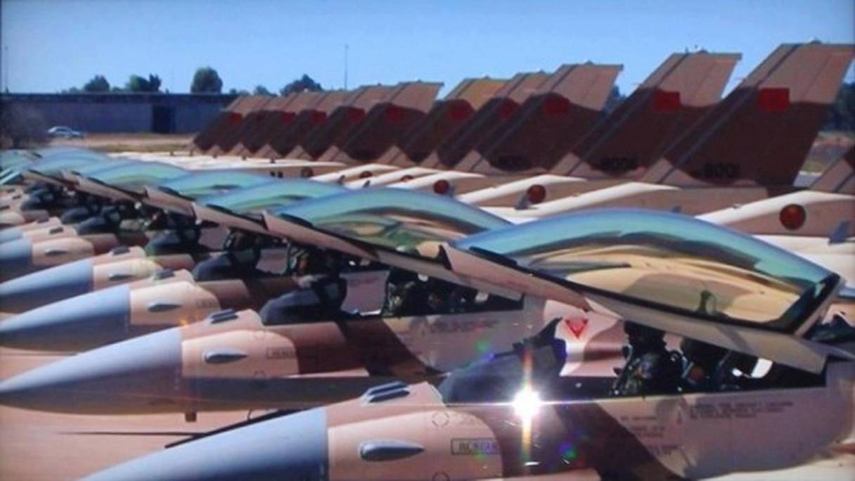 Avions de chasse acquis par les Forces Royales Air. 
