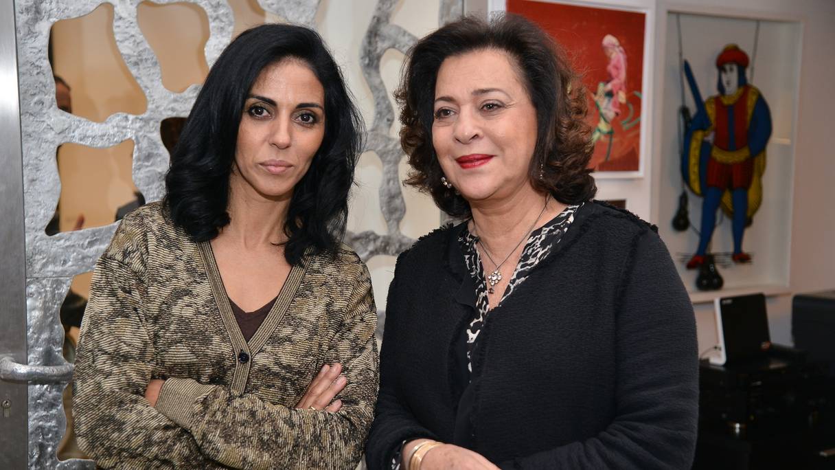 Majida Khattari et Aicha Amor

