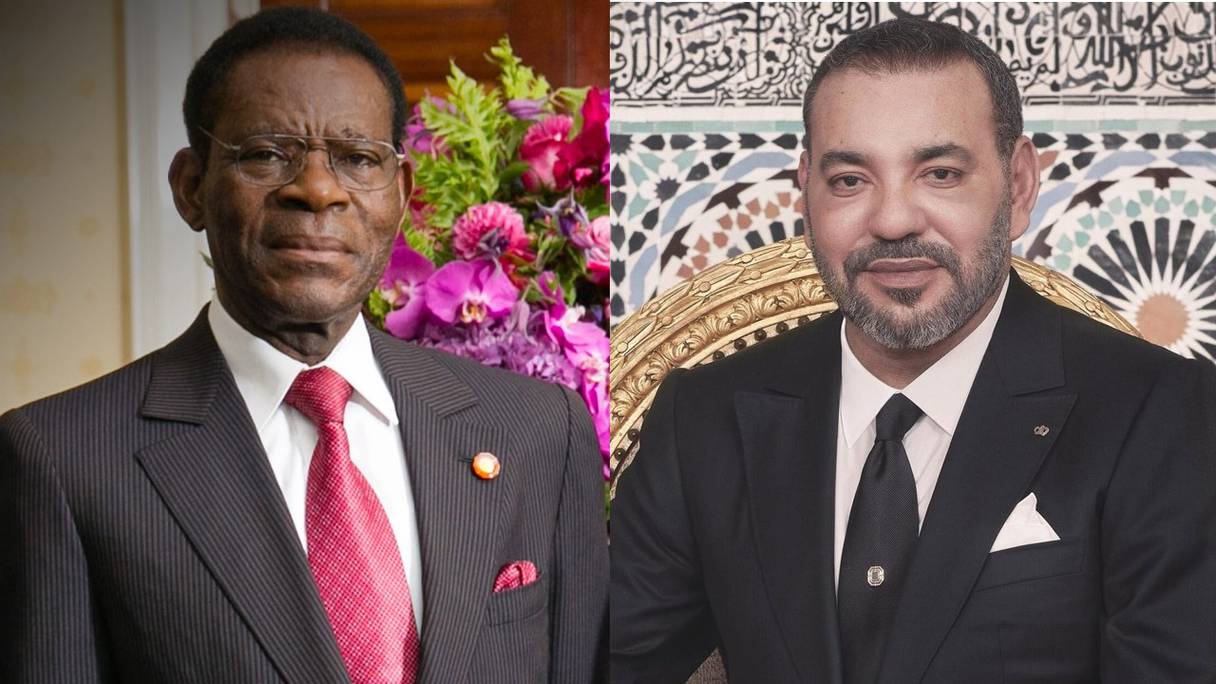 Le Roi félicite Teodoro Obiang Nguema Mbasogo à l'occasion de sa réélection président de la Guinée équatoriale. 
