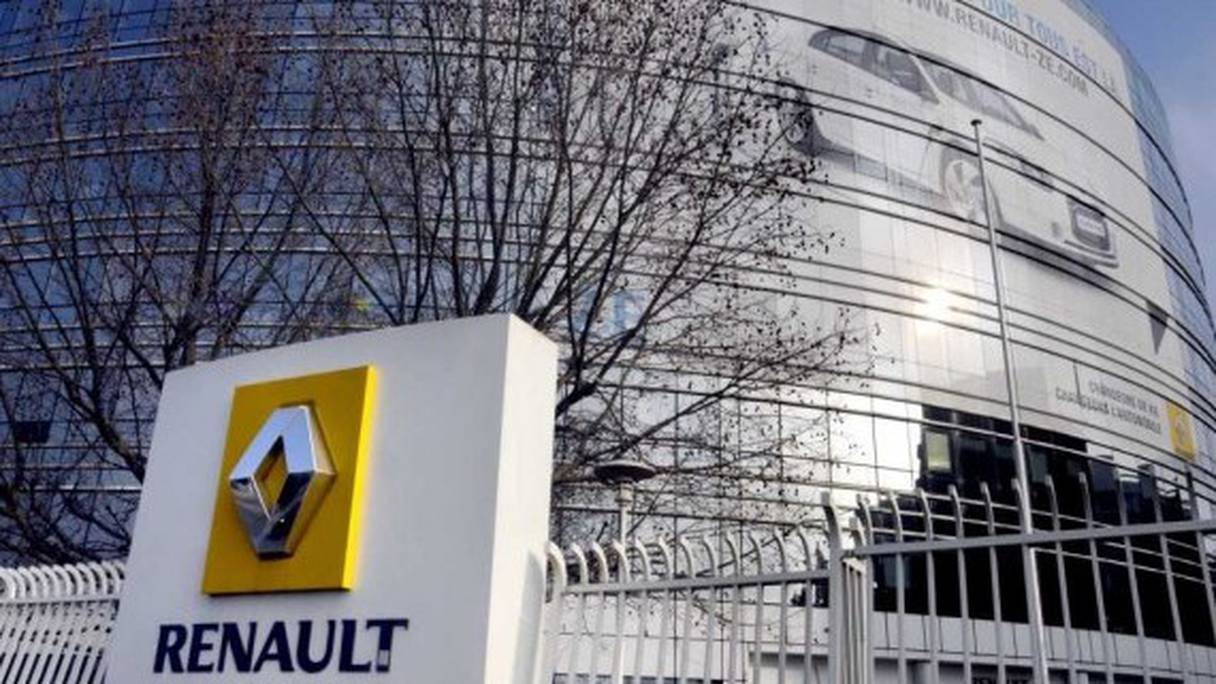 Le siège du constructeur automobile français Renault, à Boulogne Billancourt, dans la banlieue parisienne. 
