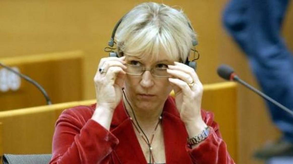 Margot Wallström, ministre suédoise des Affaires étrangères, a réajusté la politique de son pays au sujet du Sahara.
