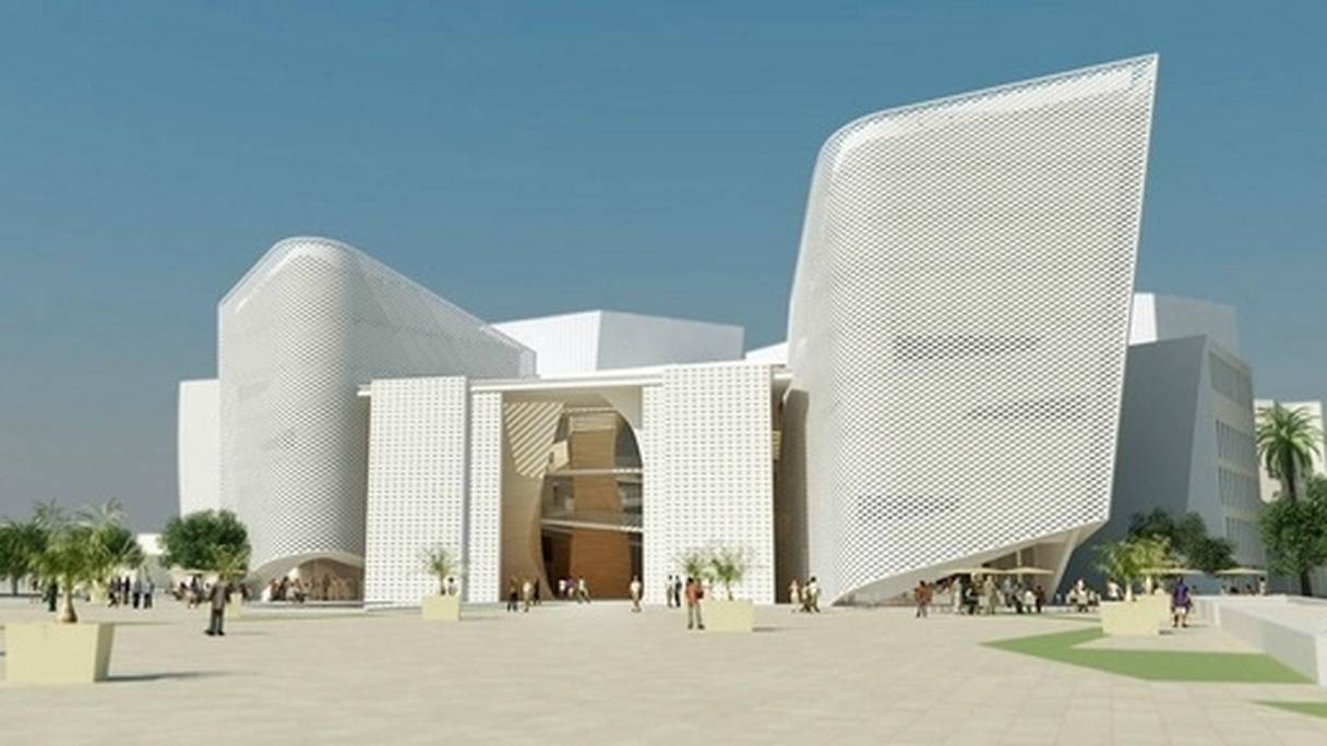 Le Grand Théâtre de Casablanca est prêt, depuis septembre 2019. Mais pas encore opérationnel. 
