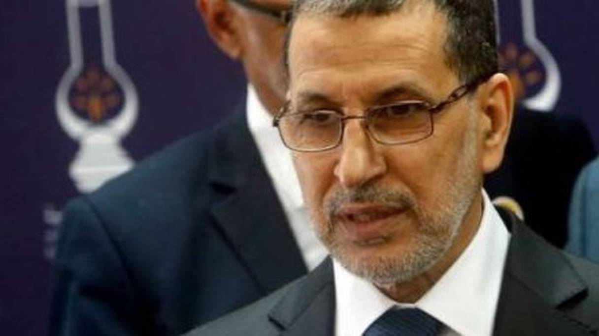 Saâd-Eddine El Othmani, secrétaire général du Parti de la Justice et du Développement (PJD, coalition). 

