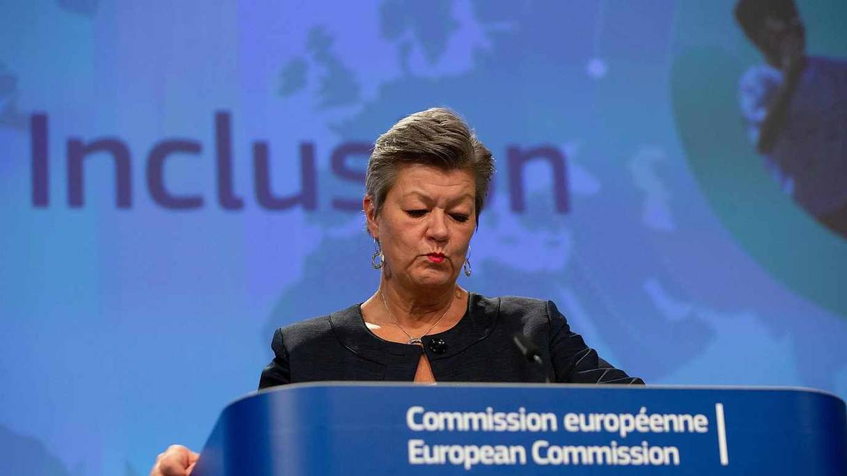 Ylva Johansson, commissaire européenne aux Affaires intérieures.
