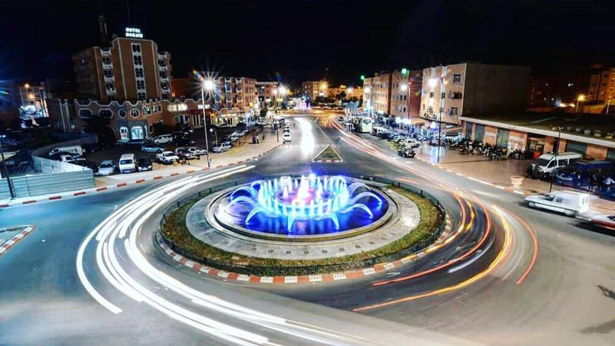 Centre-ville de Laâyoune. 
