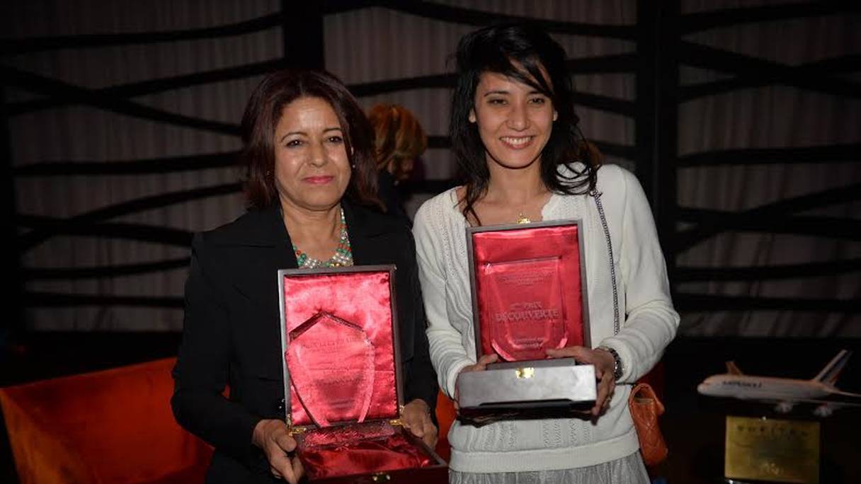 Fatna El Bouih et Maï-Do Hamisultane, les deux lauréates du Prix littéraire
 
