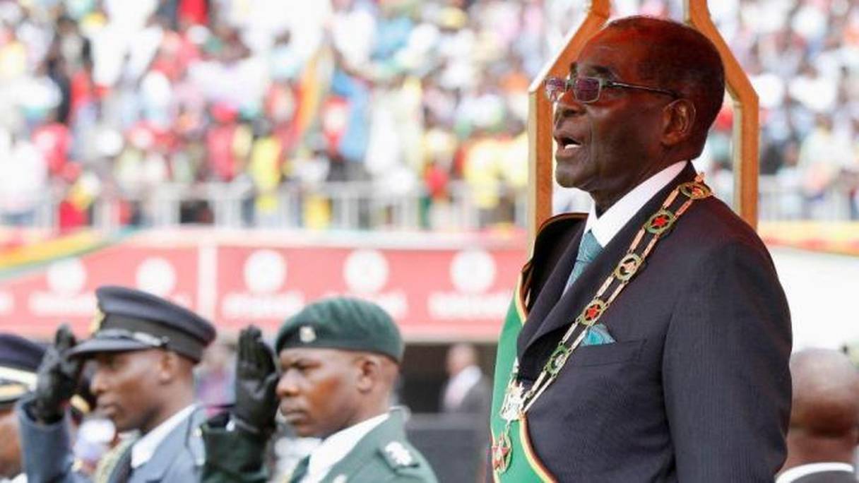 Robert Mugabe, du Zimbabwe. 
