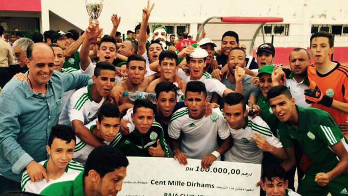 100.000 dirhams pour les moins de 17 ans du Raja Casablanca après avoir disposé de l'Olympique de Safi ce dimanche (2-0).
