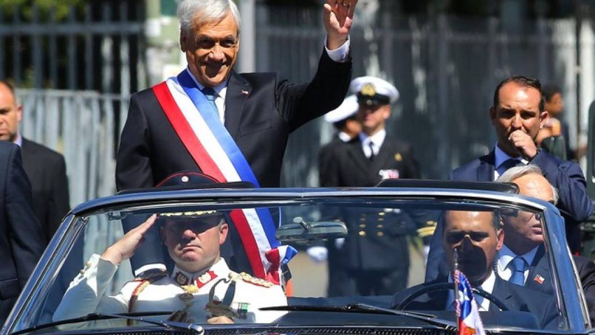 Sebastián Piñera, président du Chili. 
