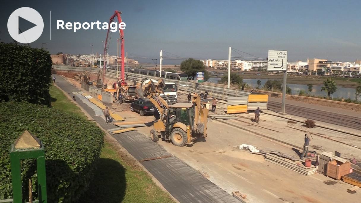Les travaux de construction de la trémie reliant les deux rives de Rabat-Salé ont d'ores et déjà démarré.
