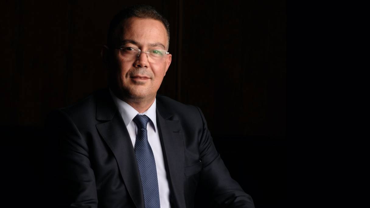 Fouzi Lakjaa, président de la Fédération royale marocaine de football.
