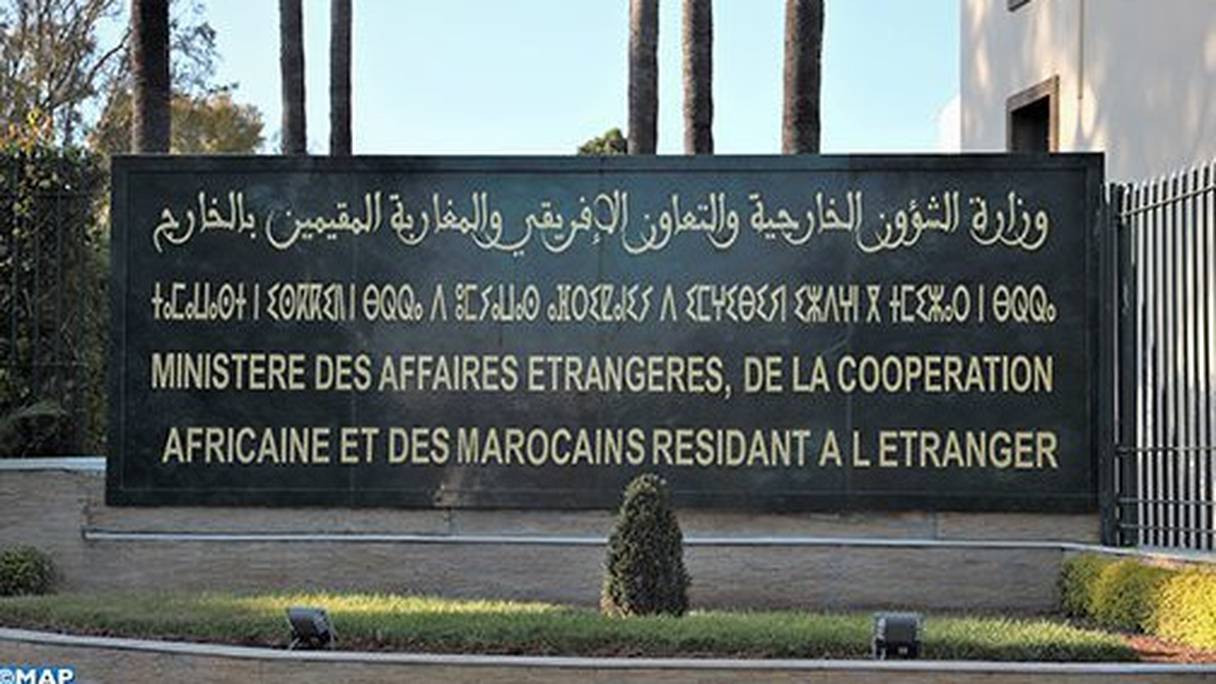Le siège du ministère des Affaires étrangères, de la Coopération africaine et des Marocains résidant à l’étranger.
