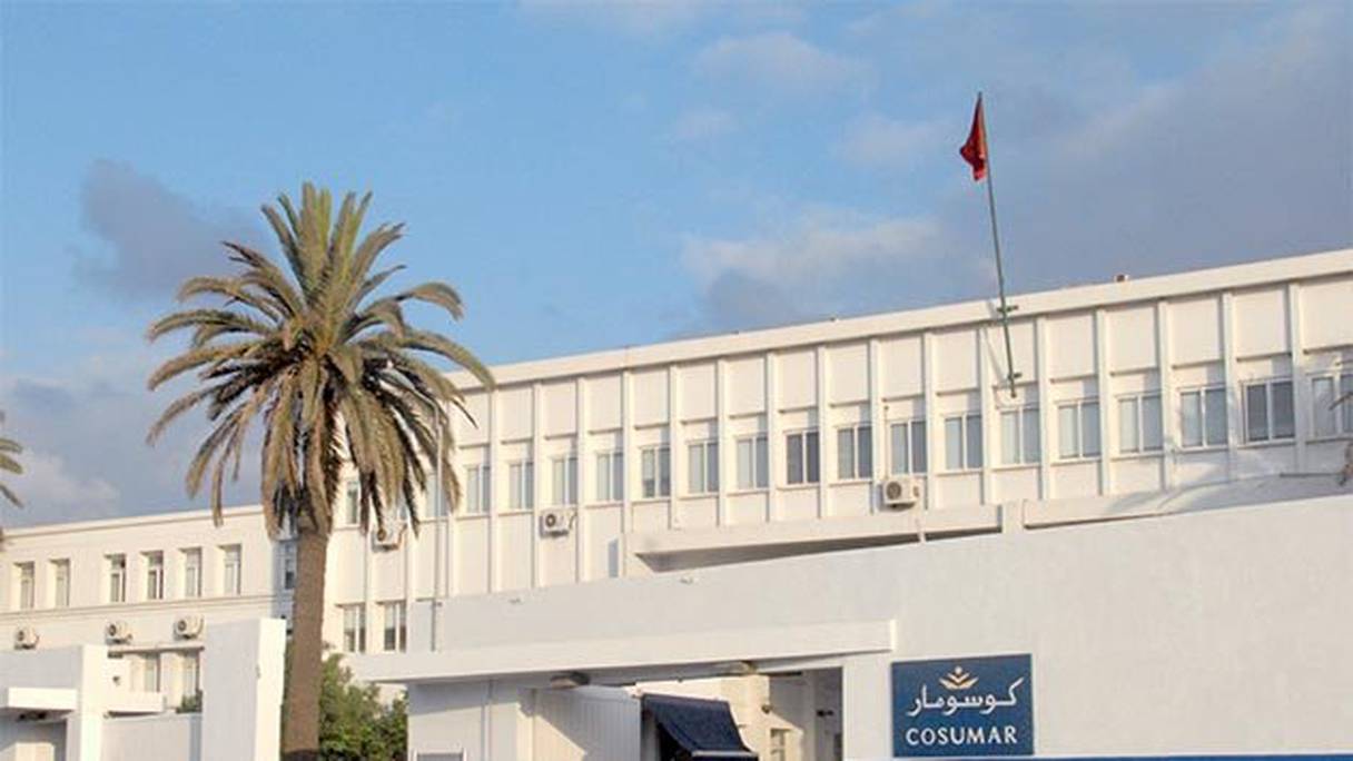 L'usine de Cosumar à Casablanca.
