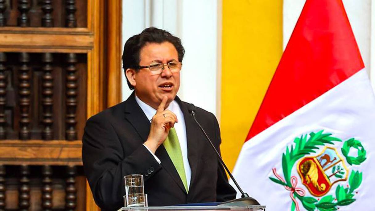L'ancien ministre péruvien des affaires étrangères, Miguel Angel Rodriguez Mackay.