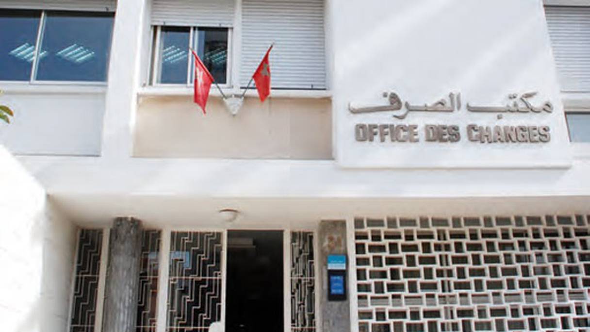Le siège de l'Office des changes à Rabat
